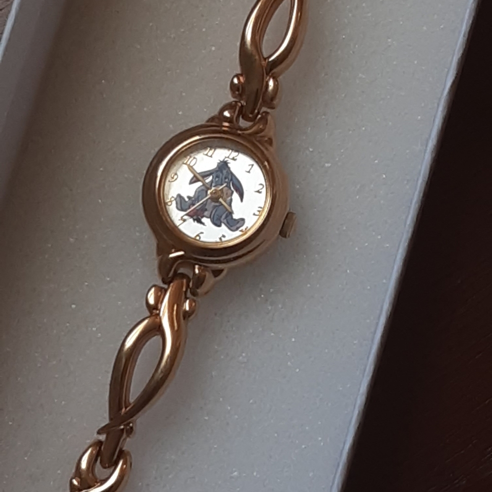 Disney's Eeyore gold watch